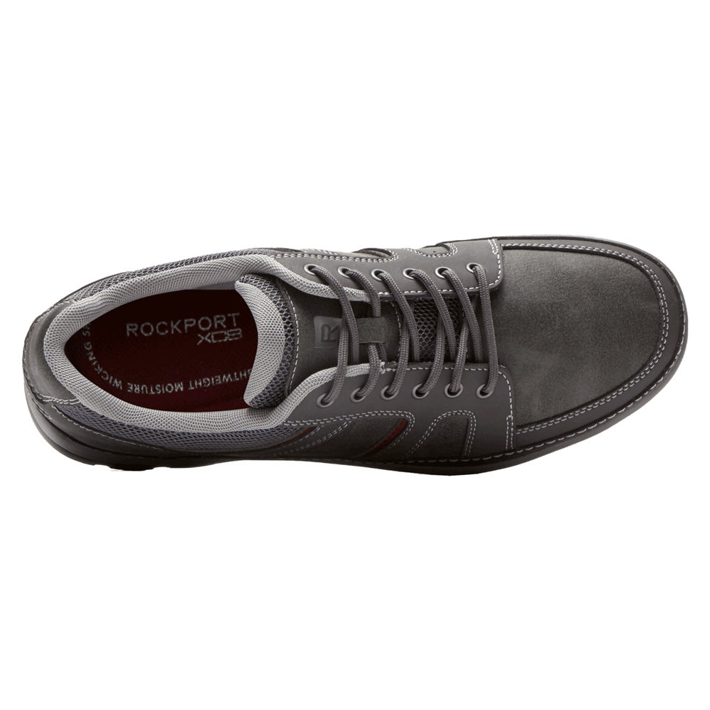 Tenis Rockport Homem Cinzentas Escuro - Get Your Kicks Mudguard Blucher - 97346OECX